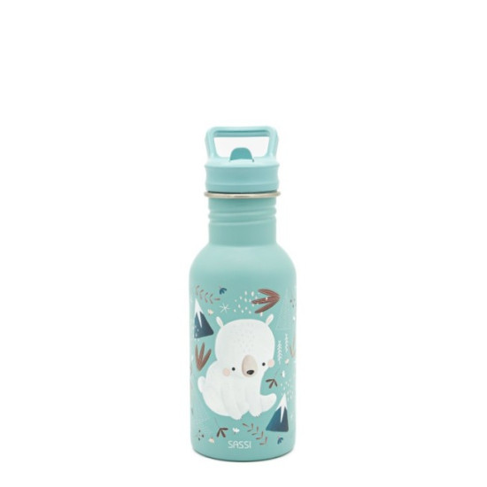 Sassi Μπουκάλι απο Ανοξείδωτο ατσάλι Munchy the Bear 500ml