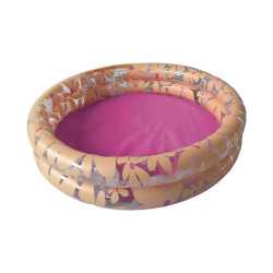 Swim Essentials Φουσκωτή Πισίνα 100cm Transparent Flowers