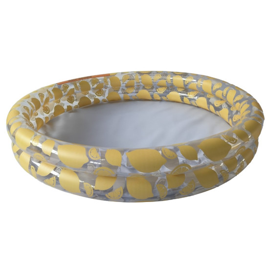 Swim Essentials Φουσκωτή Πισίνα 100cm Yellow White Lemons