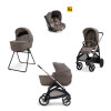 Inglesina Aptica System Quattro με Darwin Essence Mokka (Palladio Black Chassis)