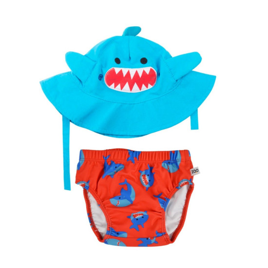 ZOOCCHINI Σετ Μαγιό και Καπέλο UPF50+ Sherman the Shark