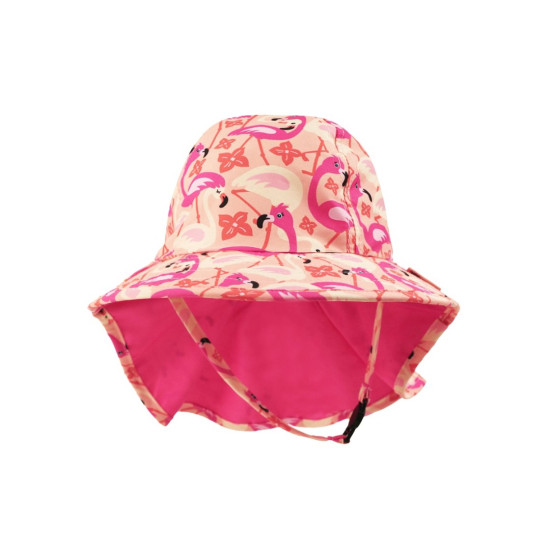 Zoocchini Cape Sunhat Παιδικό Αντιηλιακό Καπέλο UPF50+ Flamingo