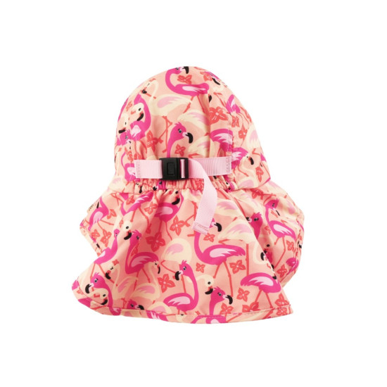Zoocchini Cape Sunhat Παιδικό Αντιηλιακό Καπέλο UPF50+ Flamingo
