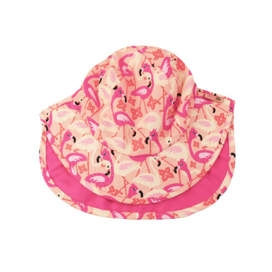 Zoocchini Cape Sunhat Παιδικό Αντιηλιακό Καπέλο UPF50+ Flamingo