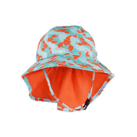 Zoocchini Cape Sunhat Παιδικό Αντιηλιακό Καπέλο UPF50+ Lobster