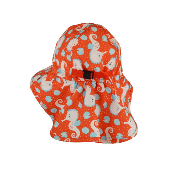 Zoocchini Cape Sunhat Παιδικό Αντιηλιακό Καπέλο UPF50+ Seahorse