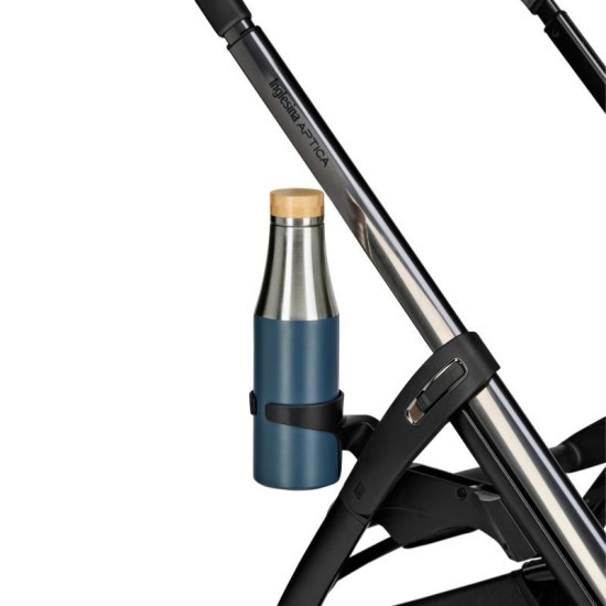Inglesina Aptica Stroller Sapphire Blue (Litio Black Chassis)