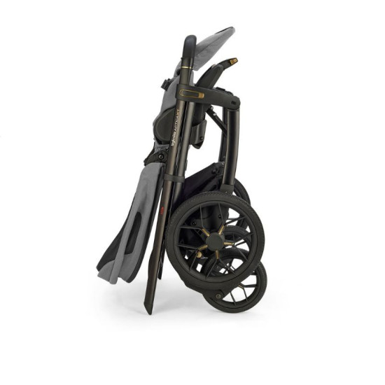 Inglesina Aptica XT Stroller Magnet Grey (Total Black frame)