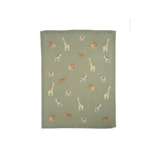 Mamas & Papas Κουβέρτα Πλεκτή 70x90 Safari Sage