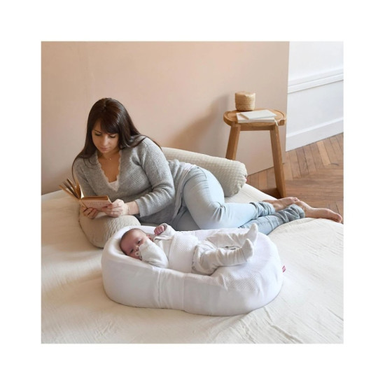 Beaba  Cocoonababy Βρεφική Ανατομική Φωλιά- Μαξιλάρι White 0-3M