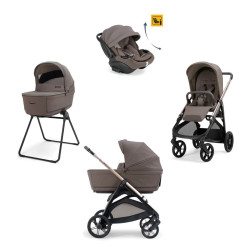 Inglesina Aptica System Quattro με Darwin RCL - EVO Essence Mokka (Palladio Black frame)