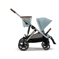 Cybex Gazelle S Taupe Frame Stormy Blue