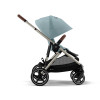 Cybex Gazelle S Taupe Frame Stormy Blue