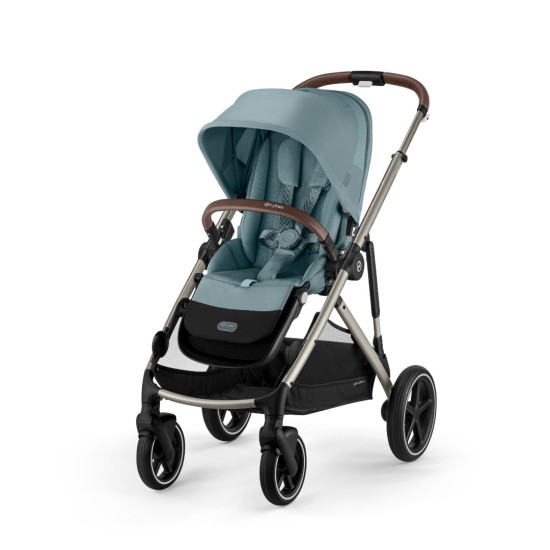 Cybex Gazelle S Taupe Frame Stormy Blue