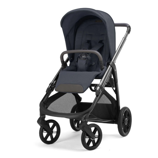 Inglesina Aptica Stroller Sapphire Blue (Litio Black Chassis)