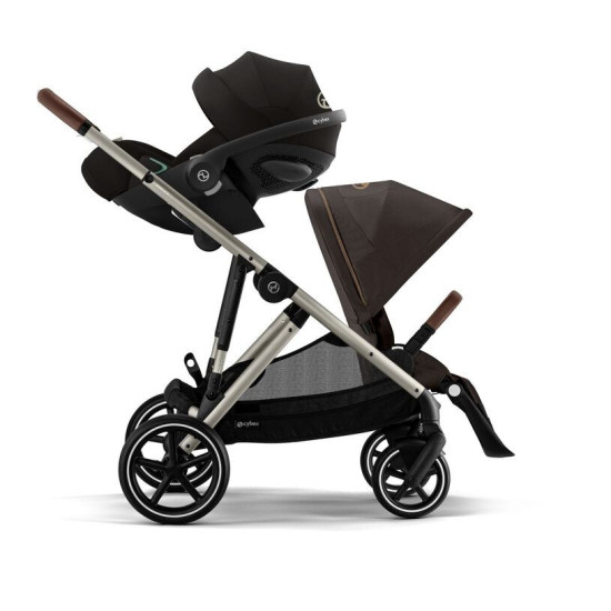 Cybex Gazelle S Taupe Frame Chocolate Brown