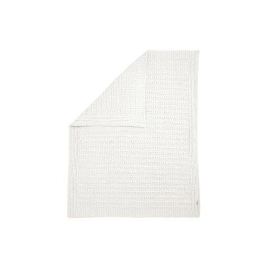 Mamas & Papas Κουβέρτα Chenille 70x90 White Stripe