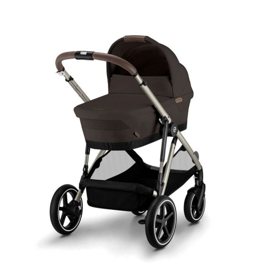 Cybex Gazelle S Taupe Frame Chocolate Brown
