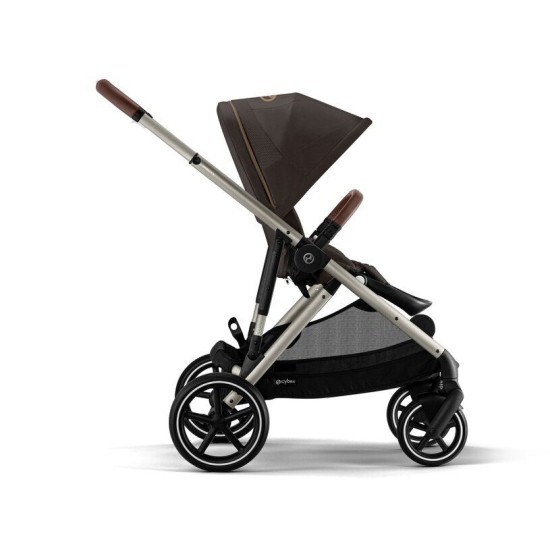 Cybex Gazelle S Taupe Frame Chocolate Brown