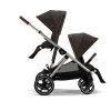 Cybex Gazelle S Taupe Frame Chocolate Brown