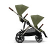 Cybex Gazelle S Taupe Frame, Moss Green