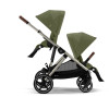 Cybex Gazelle S Taupe Frame, Moss Green