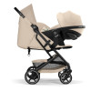 Cybex Beezy B Black - Almond Beige(2026)