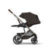 Cybex Balios S Lux & Foldable Cot Chocolate Brown