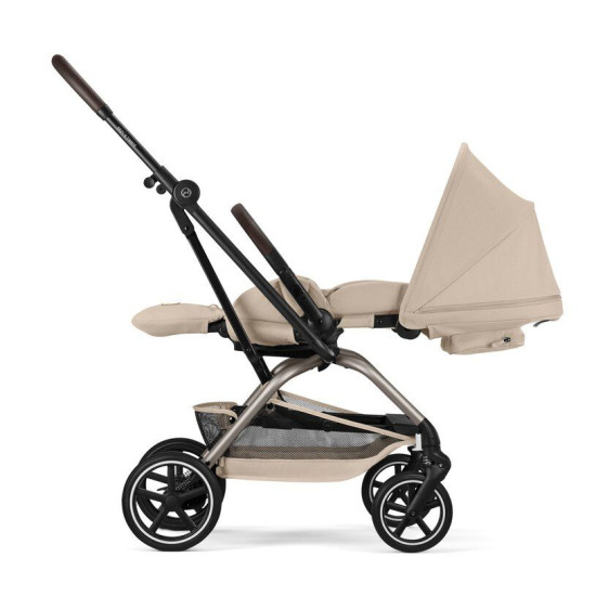 Cybex Eezy S Twist +2 Taupe frame - Almond Beige (2026)