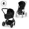 Cybex Balios S Lux with Folable Lux Cot Moon Black