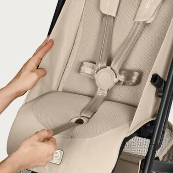 Cybex Beezy B Black - Almond Beige(2026)