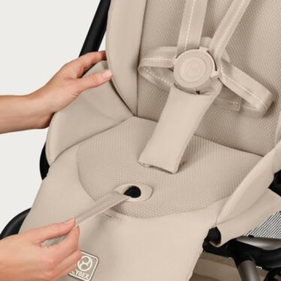 Cybex Eezy S Twist +2 Taupe frame - Almond Beige (2026)