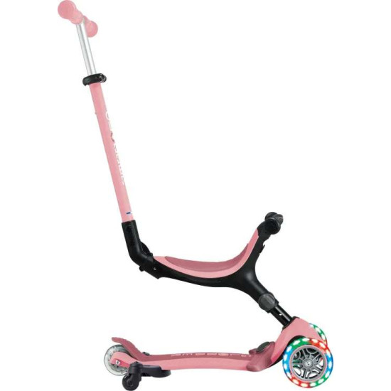 Globber Scooter Go.Up Active Lights Pastel Pink