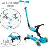 Globber Scooter Go.Up Active Lights Aqua