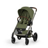Cybex Balios S Lux & Foldable Cot Moss Green