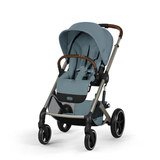 Cybex Balios S Lux & Foldable Cot Stormy Blue