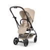 Cybex Eezy S Twist +2 Taupe frame - Almond Beige (2026)