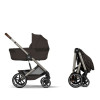 Cybex Balios S Lux & Foldable Cot Chocolate Brown