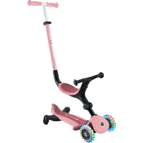 Globber Scooter Go.Up Active Lights Pastel Pink
