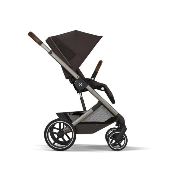 Cybex Balios S Lux & Foldable Cot Chocolate Brown