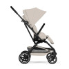 Cybex Eezy S Twist +2 Black frame - Dune Grey (2026)