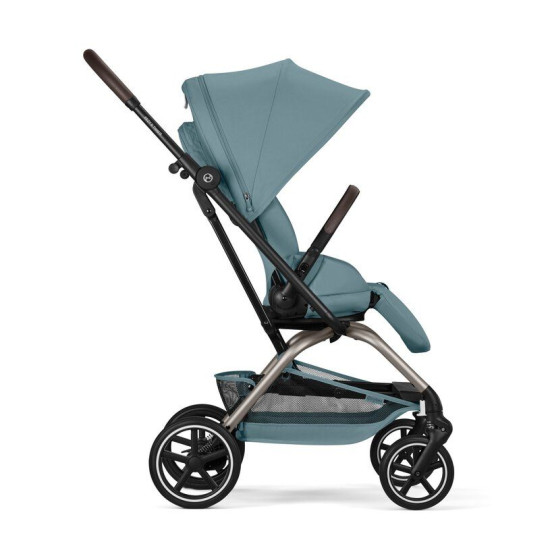 Cybex Eezy S Twist +2 Taupe frame - Stormy blue (2026)