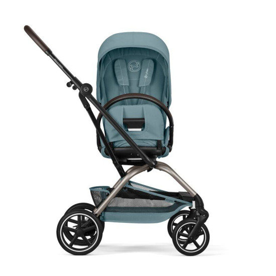 Cybex Eezy S Twist +2 Taupe frame - Stormy blue (2026)