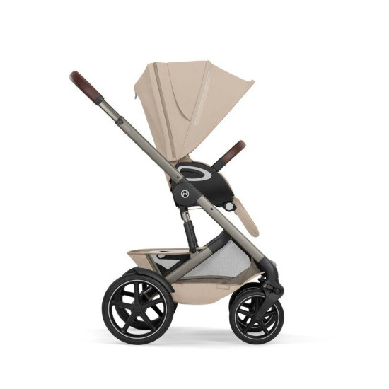Cybex Talos S Lux Stroller Almond beige (Taupe frame)