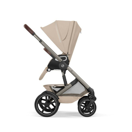 Cybex Talos S Lux Stroller Almond beige (Taupe frame)