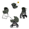 Inglesina Aptica System Quattro με Darwin RCL - EVO Ivy Green (Litio Black frame)