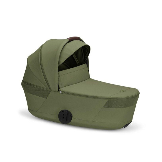 Cybex Balios S Lux & Foldable Cot Moss Green