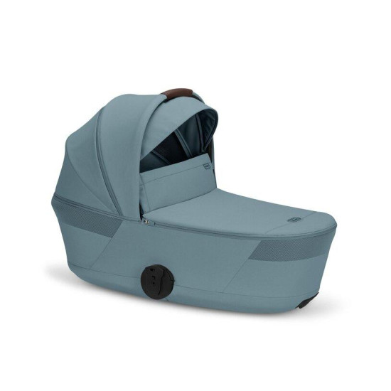 Cybex Balios S Lux & Foldable Cot Stormy Blue