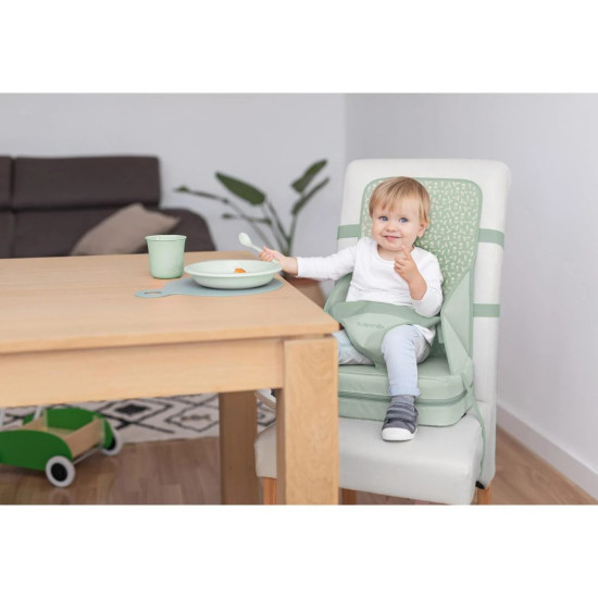 Suavinex Φορητό Κάθισμα Φαγητού Wonderland Green 6m+