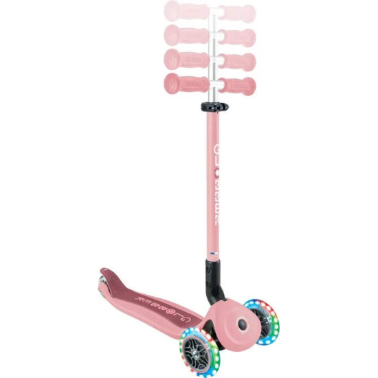Globber Scooter Go.Up Active Lights Pastel Pink
